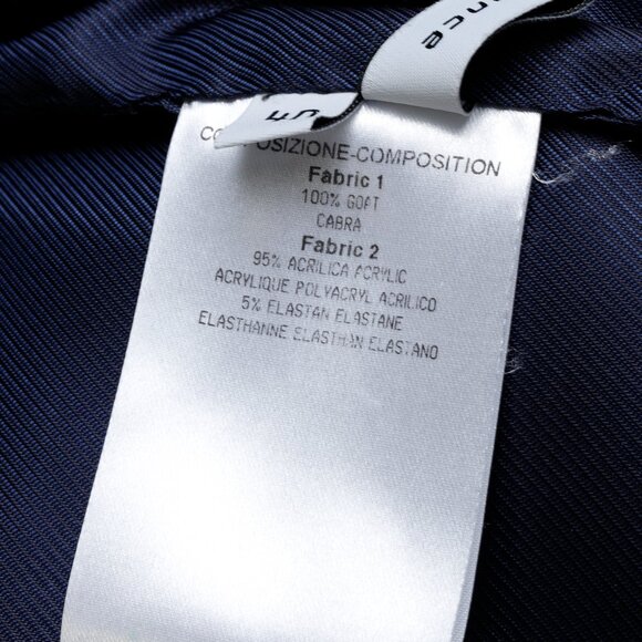 Balenciaga 2008 Arena Goat Leather Grey Navy Zip Bomber - Picture 9 of 10